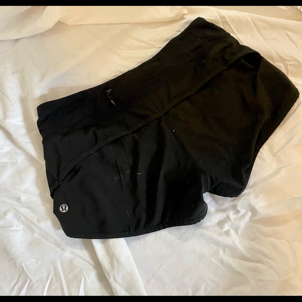LULULEMON BLACK SHORTS